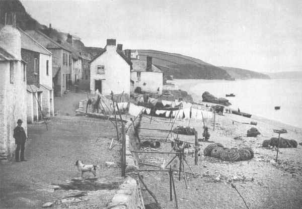 Beach in 1885